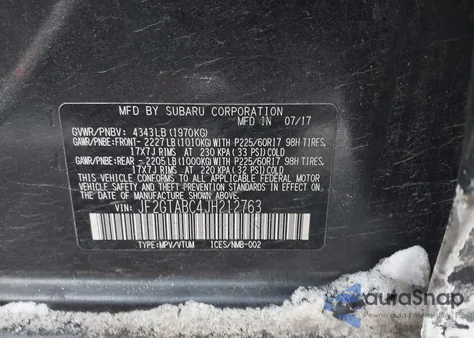 2018 Subaru Crosstrek 2.0I Premium из США, поврежденный, VIN JF2GTABC4JH212763